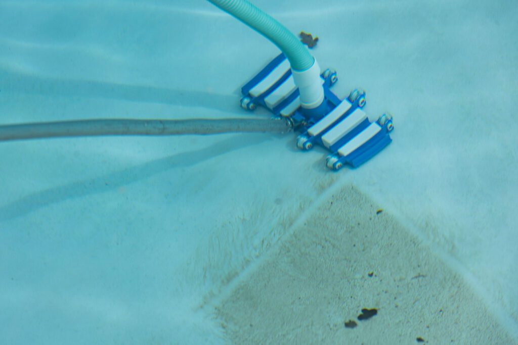 Professional technicians doing pool service near me in Benbrook, TX to keep pools clean, balanced, and swim-ready