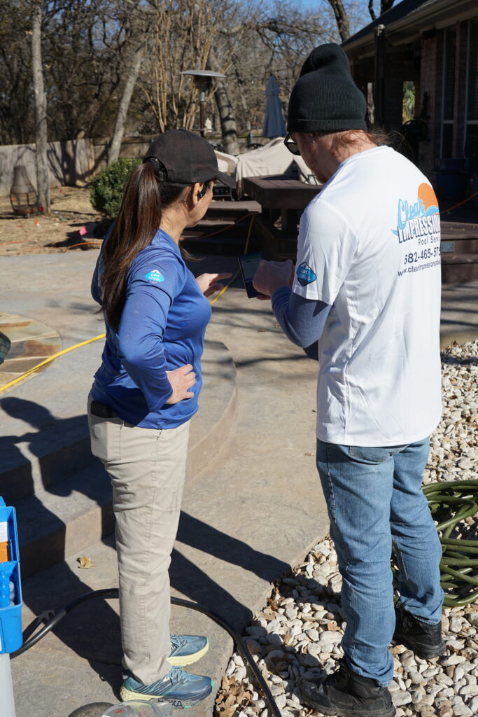 Skilled specialists delivering pool pump repair services in Benbrook, TX, ensuring reliable and efficient pool operation